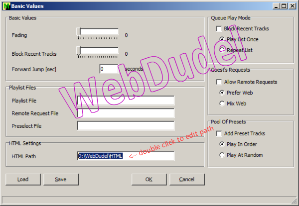 Webdudel MP3 Party